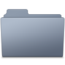 Generic Folder Graphite Icon